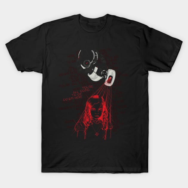 Portal 2 Resident Evil T-Shirt by RedBug01